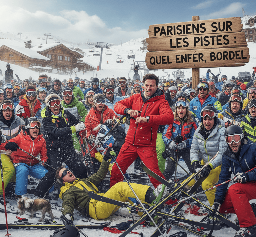 les parisiens sur les pistes