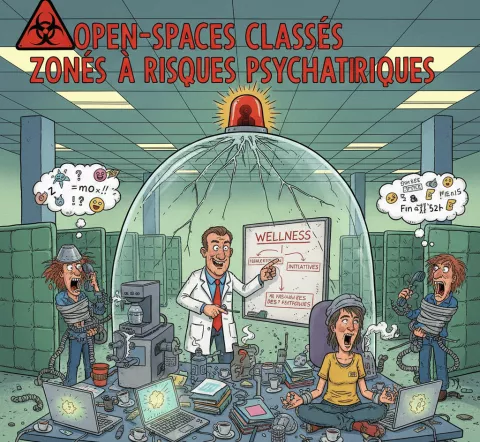 l'enfer des open-space
